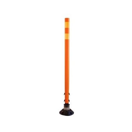 Accuform TRAFFIC DELINEATOR POSTS WITH FBS211OROR FBS211OROR